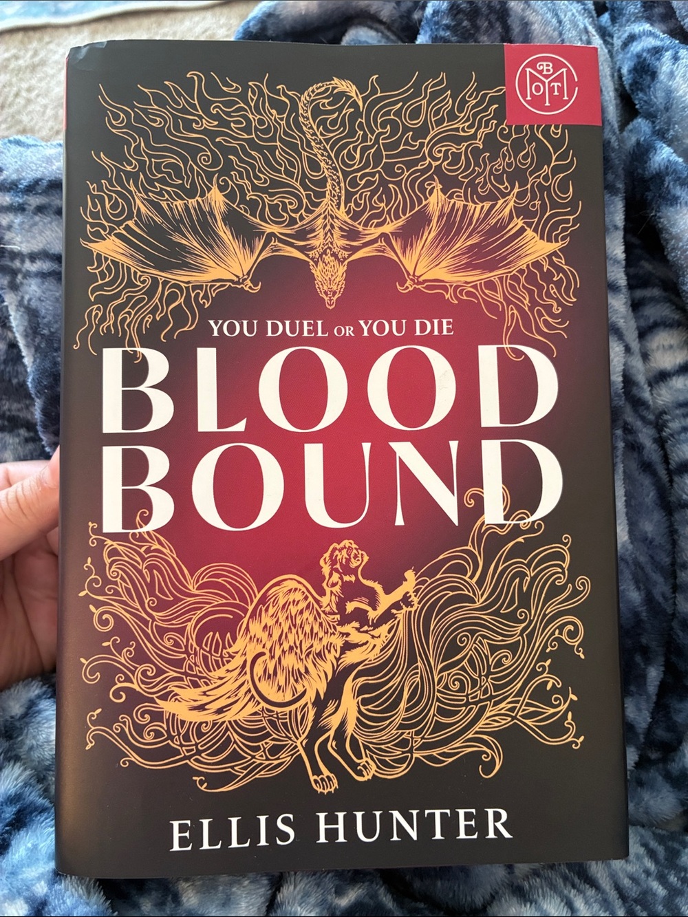 Fantasy Book w/ Romance Sub-Plot "Blood Bound" Brand New Hard Cover with Sleeve
